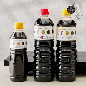 100% 국내산 우리콩 한식간장 국간장 500mL PET용기 순창문옥례식품