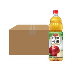 사과주스 과일촌 아침에사과 사무실 탕비실 손님용 1.5L X12 PET