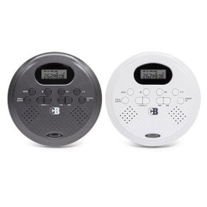 휴대용 MP3 CD플레이어 레트로감성 구간반복 어학 남친 군인 선물  MP-CD567SP 메탈실버