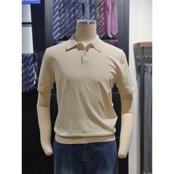 [시흥점] 25 S/S 면혼방 칼라넥 니트 4컬러 (RRFPKT65A)