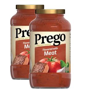 [해외직구] Prego 프레고 이탈리안 미트 토마토 스파게티 소스 680g 2팩