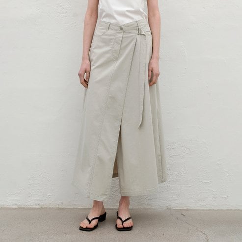 나인(Atelier Nain) [25S/S](택가:98,000원)에이아 언발란스 랩 스커트(SK-5015)