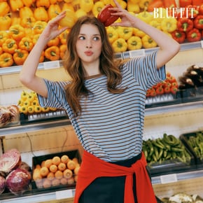 [미리주문10%할인/26년 신상] 블루핏 스트라이프 티셔츠 4종