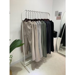/ 위브 3가지 길이 밴딩 세미 와이드 팬츠 5color