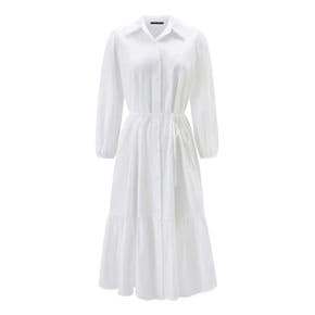 베이직 미니멀 카라 롱 원피스  EC2OW047D _P423166628