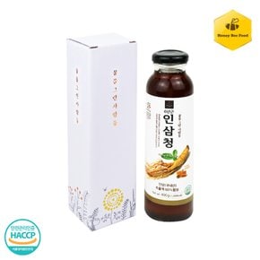 꿀을그린사람들 인삼청(400g)_벌꿀함유_백화점포장+쇼핑백증정