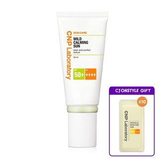 차앤박 마일드 카밍 선 50ml + CNP 프로폴리스 모이스처 선 1ml*10매 증정