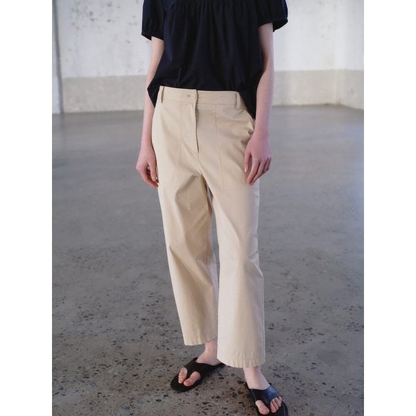Signature Slim Straight Easy Pants  Beige (KE6321M02A)