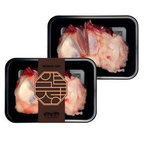 [냉동] 1++등급 한우 도가니 500g+500g 보신세트 몸보신 곰탕용 소뼈 사골 곰거리 스지 찜 수육 도가니탕