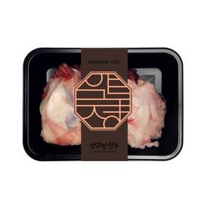[냉동] 1++등급 한우 도가니 500g+500g 보신세트 몸보신 곰탕용 소뼈 사골 곰거리 스지 찜 수육 도가니탕