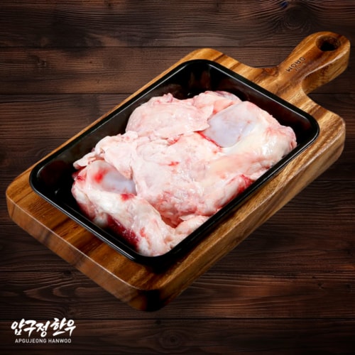 압구정한우 도가니 스지 조리 후 쫄깃한 식감 연출컷