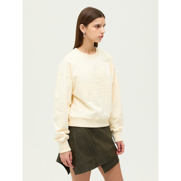 엠보 로고 티셔츠 EMQ1WTS020