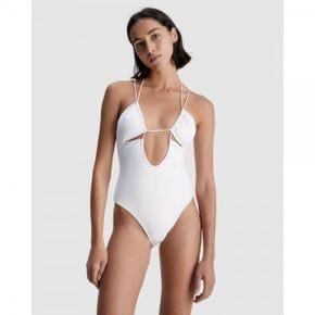 3906835 Calvin Klein Multi Ties Swimsuit - White 64241056