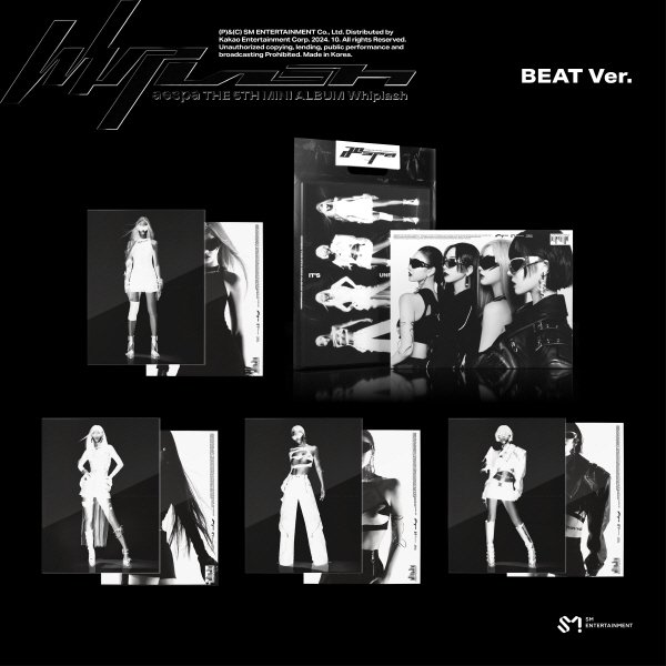 [CD][랜덤]에스파 (Aespa) - 미니 5집 [Whiplash] (Beat Ver.) / Aespa - 5Th Mini Album [Whiplash] (Beat Ver.)  {10/22발매}