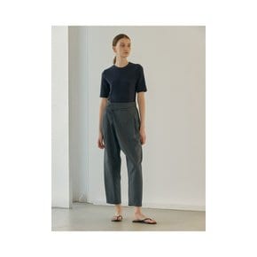 Wrap volume pants (Charcoal grey)