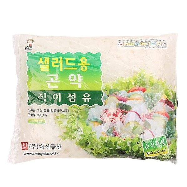 대신 샐러드곤약 800G (WFFFLIO)