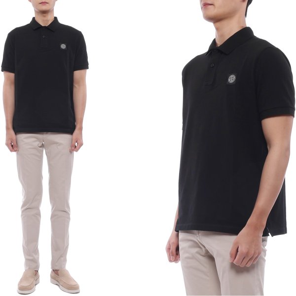 [부산점] 26SS 남성 로고 패치 폴로 반팔티셔츠 (L1S152200008 S0017 V0029 26S)