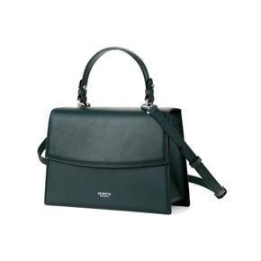 [주문제작]VILLE Top Handle Bag [빌레 탑 핸들백] DEEPGREEN SILVER