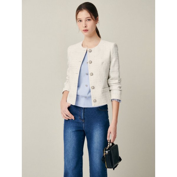 [파주점] 엘레강스 메탈 클래식 트위드 자켓 JR3A0JK151