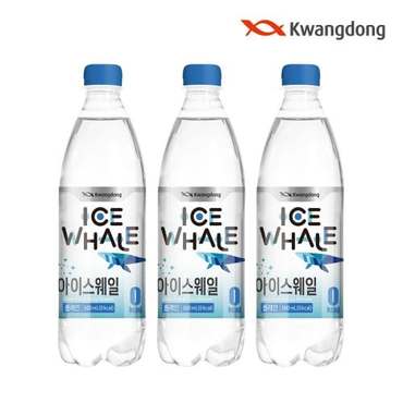 광동 [광동직영] 광동 아이스웨일 탄산수 500ml x 20pet 플레인 (무료배송)