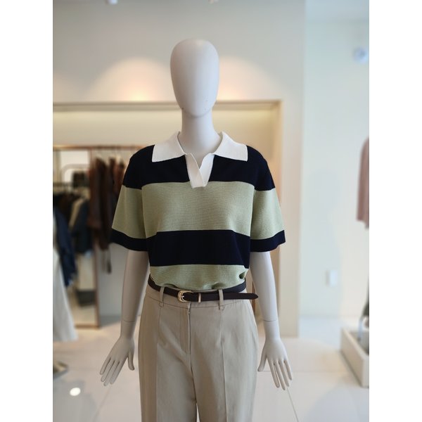 [여주점] 씨씨콜렉트 컬러블럭카라니트 E262ksk130