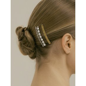 Lilt Hair pin 릴트 헤어핀 (Lemon/White)