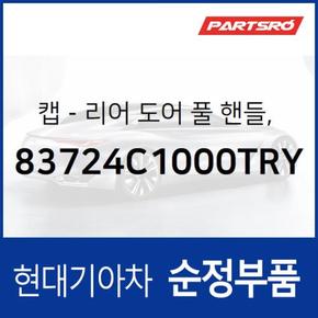 순정 리어 도어 풀 핸들캡, 우측 (83724C1000TRY)  LF쏘나타, LF쏘나타 하이브리드, 쏘나타LF, 쏘나타LF 하이브리드