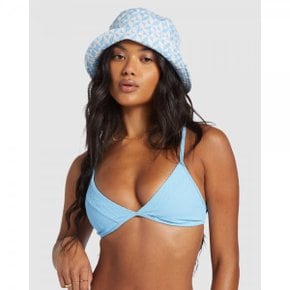4374740 Billabong Sunrays Charlie Triangle Bikini Top For Women - BLUE DREAM