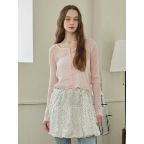 데일리 시스루 루즈 긴팔 가디건 (DP2CK006A)