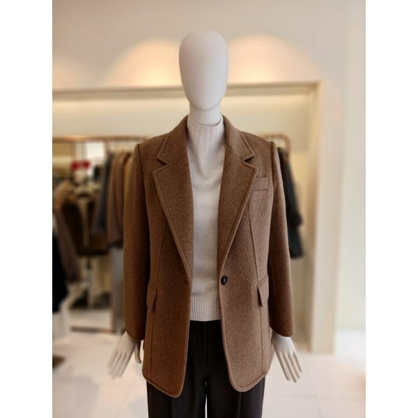 [여주점] 씨씨콜렉트 울캐시미어혼방싱글자켓 E254msg159