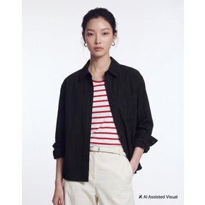 [26FW][HSJS 6D703] 플루이드 크롭 셔켓