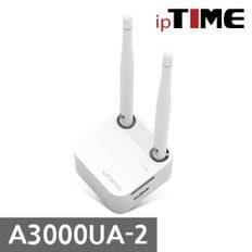 ipTIME 아이피타임 IPTIME PC 노트북 휴대용 USB 와이파이 무선 랜카드 A3000UA2