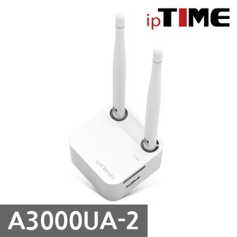 ipTIME 아이피타임 IPTIME PC 노트북 휴대용 USB 와이파이 무선 랜카드 A3000UA2