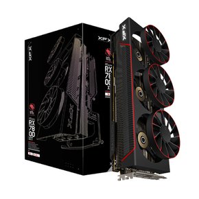 라데온 RX 7800 XT Magnetic Air BLACK D6 16GB