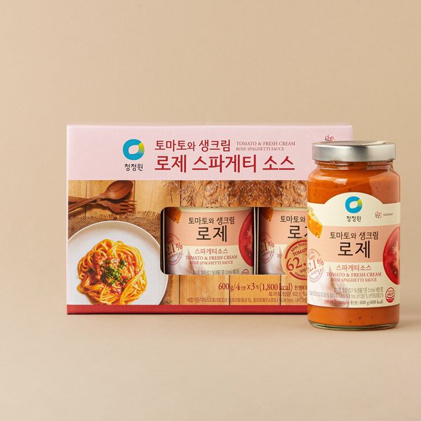 로제 스파게티소스 600g X 3입
