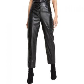 5327043 DKNY Womens Faux Leather High Rise Skinny Pants