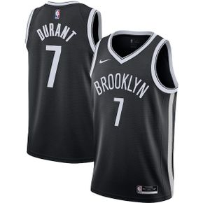 [해외] 1028721 NBA 저지 케빈 듀란트 [브루클린 네츠] Nike 2020/21 Swingman Jersey Black Ico