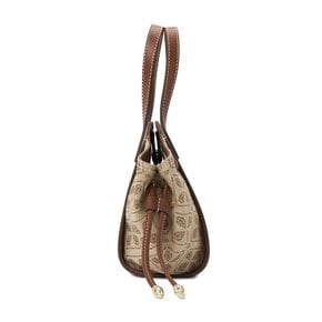 여성 토트백 BAG51682 JACQUARD LATTE CUOIO