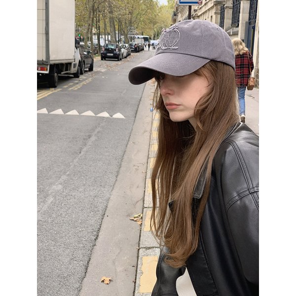 N MUSE Cap  / N 뮤즈 캡 ASH CHARCOAL