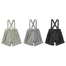 shorts 숏츠 모직멜빵바지 시리즈(3종 택1)