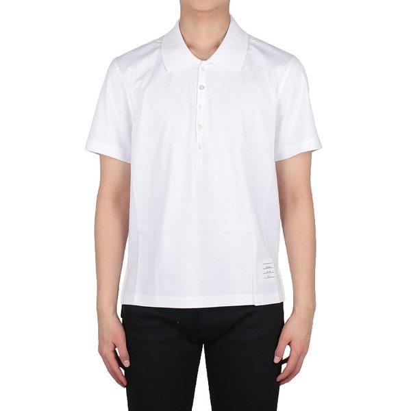 [시흥점] 26SS 삼선탭 코튼 PK 반팔티 (MJP052A 00042 100)