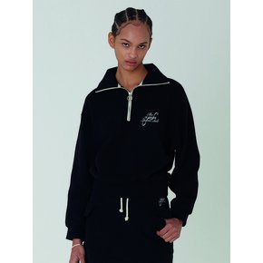 Eve Half Zip _ Black