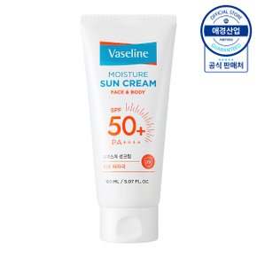 바세린 모이스처 선크림 150ml x1개