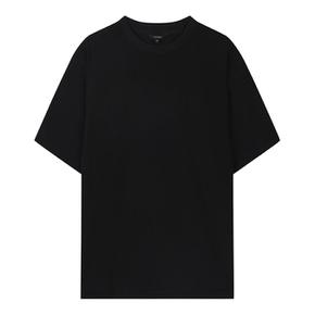 [24S/S] [FAHREN] 플리츠 라운드 티셔츠 (FIIBD112)BK