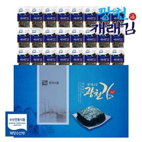 고급 광천김 재래김 식탁김 선물세트 (24봉)