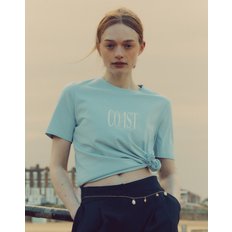 [23SS] [EXCLUSIVE] Light Blue COAST Lettering T-shi JSTS3B900B1