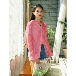 WRINKLE OVERSIZED SHIRTS_PINK (EEOR1BLR02W)