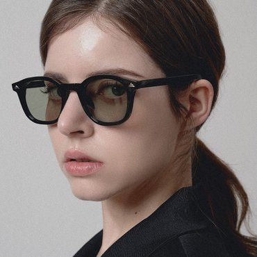 리끌로우 YLeen BLACK SUNGLASS GREEN