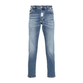 [해외배송] 필립플레인 미드 라이즈 스키니 진 SADCMDT3765PDE004N7C Denim