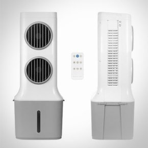 이동식 리모컨 BLDC 에어쿨러 냉풍기 30리터 48W_냉방기 사무실 업소용 얼음 에어컨 냉 선풍기